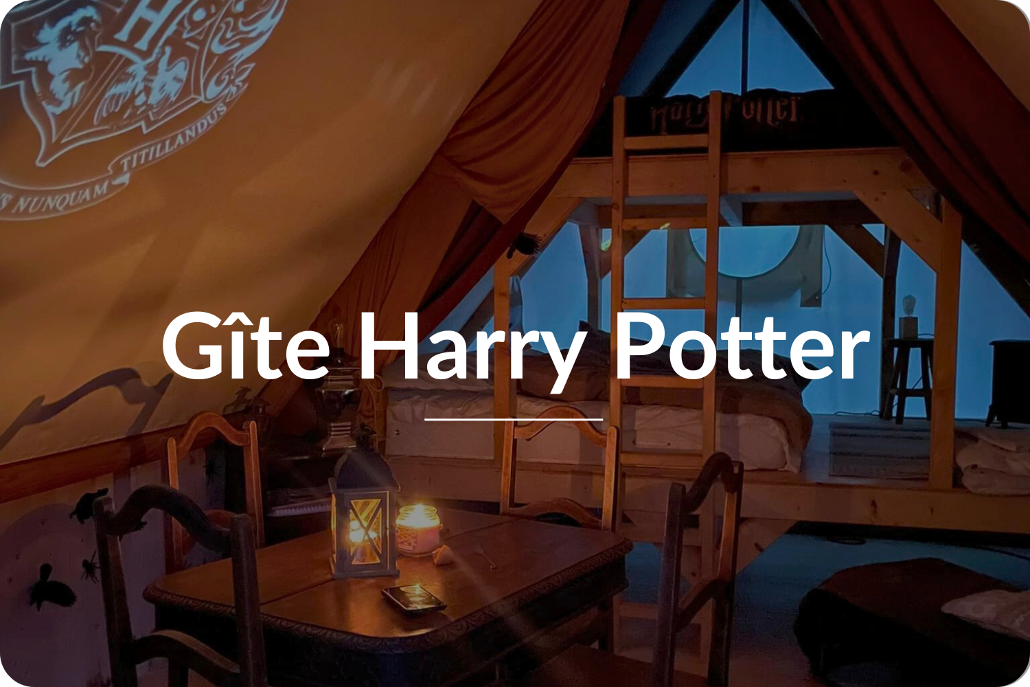 Nuit insolite dans le gîte Harry Potter - Etat Nature